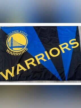 Wall Flag - Golden State Warriors,Flag,Banner,42" x 27",Basketball,NBA